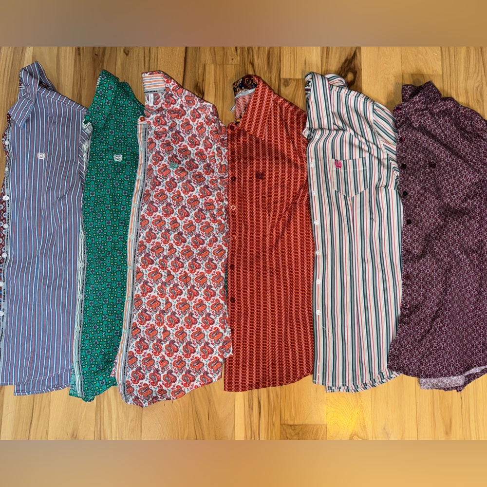Lot- Cinch Button Ups